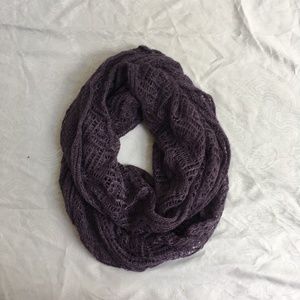 Purple Circle Scarf